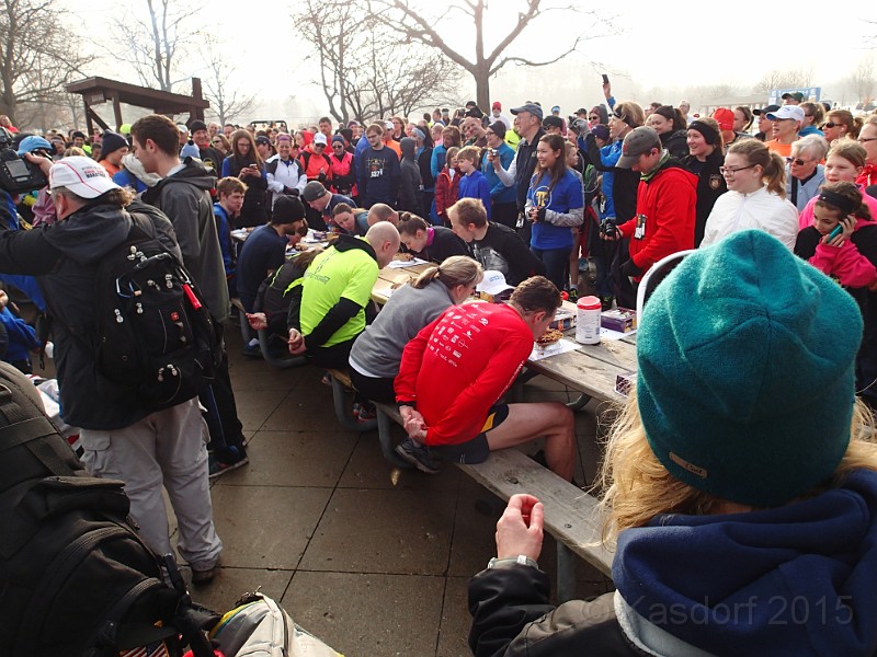 2015-03-14 2015-03-14 Pi 5K 027.JPG - The first (only) Pi run on 3.14.15 at 9:26.53 am... with PIE!